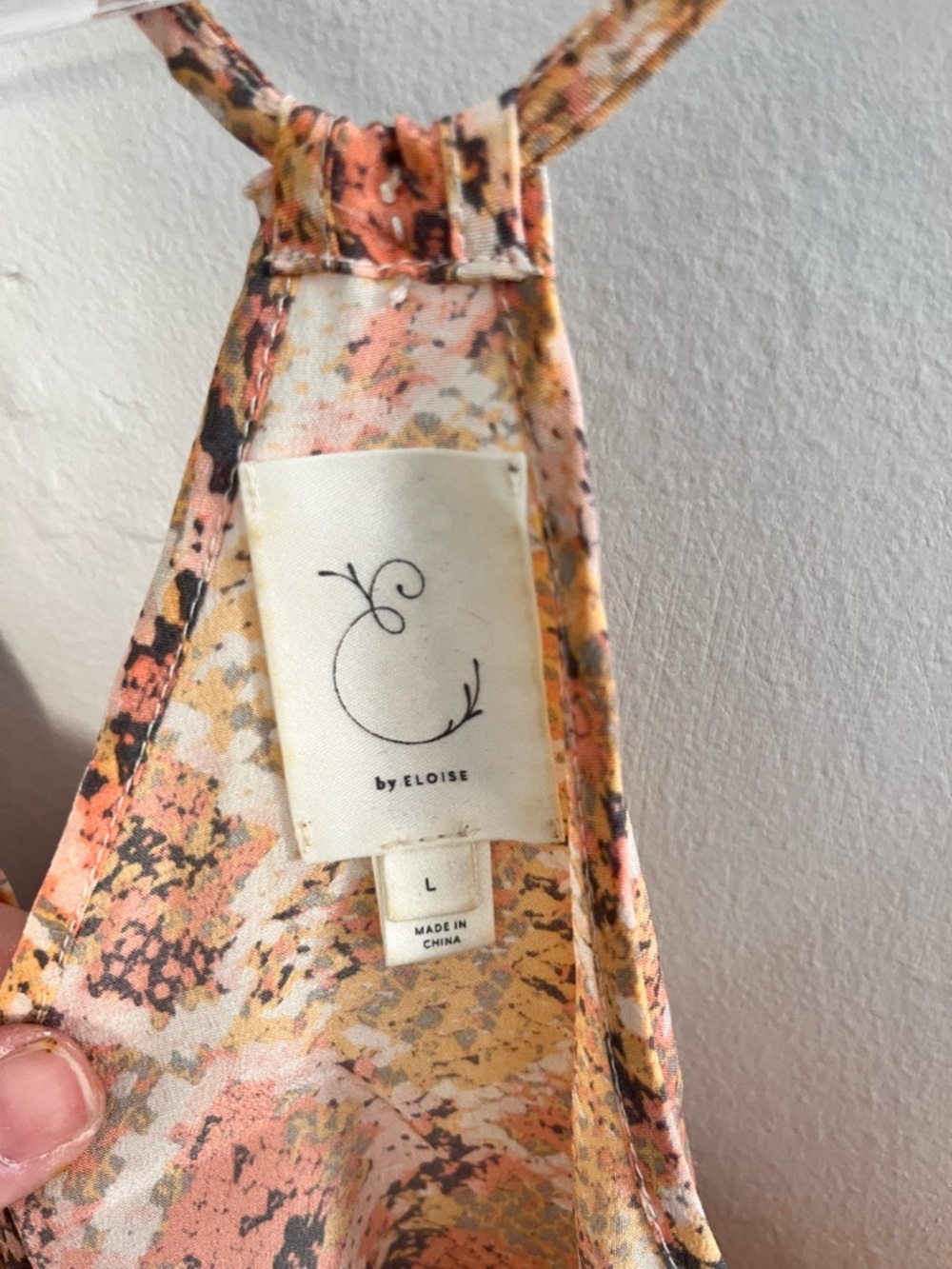 ANTHROPOLOGIE E BY ELOISE 100% Silk Racerback Tank Top - Picture 6 of 6